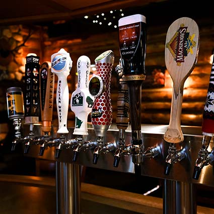 Discover beers on tap at Mackinaws Grill & Spirits in Green Bay Wisconsin.